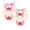 Multi-colored 3, variant on PhooArto Red Dot Red Crabs Pattern Dog Bandanas, 2 Pack Soft Washable Pet Scarf Triangle for Large Dogs Puppies and Cats