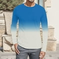 thumbnail image 2 of Gubotare Mens Shirts Long Sleeve Long Sleeve Shirts for Men Moisture Wicking Tee Shirts (Sky Blue,L), 2 of 4