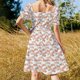 thumbnail image 5 of Vestido de manga corta con ratas de topo desnudo de acuarela ropa de verano para mujer vestidos de fiesta, 5 of 7