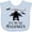 AE-Light Blue, variant on Inktastic 1st Halloween Bat Boys or Girls Baby Bib
