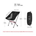 thumbnail image 6 of Widesea Camping Fishing Folding Chair Tourist Beach Chaise Longue Chair for Relaxing Foldable Leisure Travel Furniture Picnic, 6 of 6