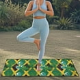 thumbnail image 5 of Xixirimido Jamaican Flag Palm Tree Universal Car Towel Seat Cover for Post Gym Workout Swimming Running Soft Breathable Automotive Front Seat Protector Car Accessories, 5 of 8