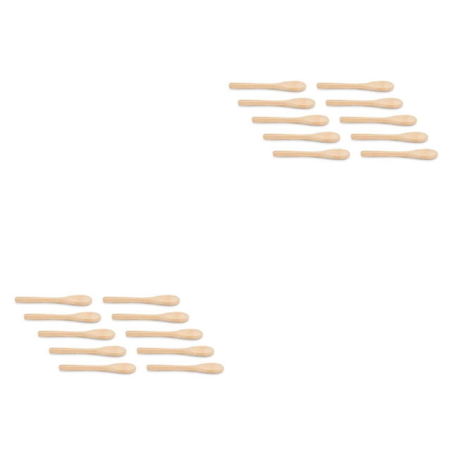 Cucharas pequeñas Billuyoard de 10 piezas utensilios para niños herramientas de comedor utensilios para Bar cucharadita condimentos Type2 NO2