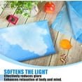 thumbnail image 5 of Betus 2 Pack Magnetic Light Covers for Standard 2x4 Ft Drop Ceiling Flat Panel Lights - Fluorescent & LED Ceiling Light Shade Filters, 5 of 7