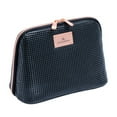 thumbnail image 4 of Impressions Vanity Raven Large Cosmetic Bag with Zippered Compartments, Water Proof, Black, 4 of 5