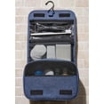 thumbnail image 6 of Brookstone Travel Toiletry Bag - Large Multi Fuctional Zippered Toiletries Bag with Hanging Hook, 6 of 7