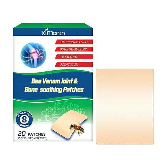 Bees Ingredent Sore Joints Curing Patch Multipurpose Deep Penetrate Pain Relieving Pasters for Women Men