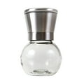 thumbnail image 2 of Ergonomic Premium Stainless Steel Salt and Pepper Grinder - The Original Glass Round Pepper Mill & Salt Mill, Adjustable Ceramic Rotor, 2 of 7