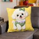 thumbnail image 4 of Uuiauoio Cute Animals Decorative Throw Pillow Cover , Animals Family Animals Outdoor Pillow Cases Square Standard Cushion Cover for Sofa Couch Bed Car 17.72x17.72 inch, 4 of 6