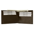 thumbnail image 4 of RFID Blocking Men's Premium Genuine Leather Flap Up ID Slim Bifold Wallet RFID P 53 (C), 4 of 11
