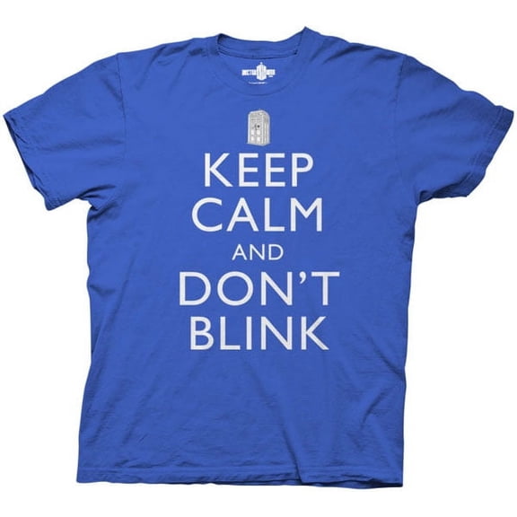 Doctor Who Men's Keep Calm and Don't Blink T-Shirt