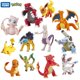 thumbnail image 2 of Figuras de acción de dibujos animados de Pokémon, Pikachu, Mewtwo, Gurado, Blastoise, juguetes de modelos de colección, regalos para niños, 3-13Cm, nueva película, 2 of 4