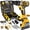 Electric drill upgrade accessory set, variant on 21V Cordless Impact Drill Set, Electric Power Drill with Fast Charger, 25+1 Torque Setting,