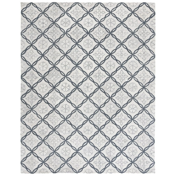 SAFAVIEH Marquee Anthony Geometric Area Rug, Ivory/Grey, 8' x 10'
