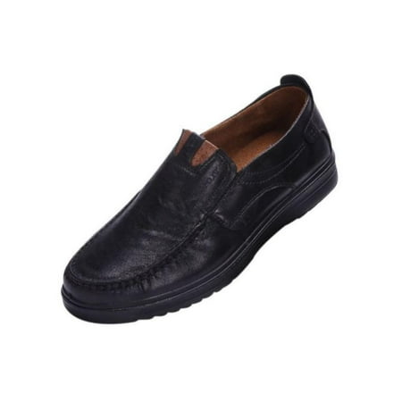 

Topumt Men s Slip on Loafer Shoes Leather Shose