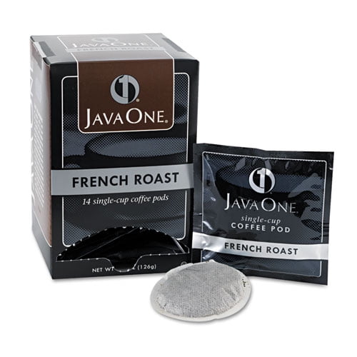 Coffee Pods, French Roast, Single Cup, 14/box | Bundle of 10 Boxes