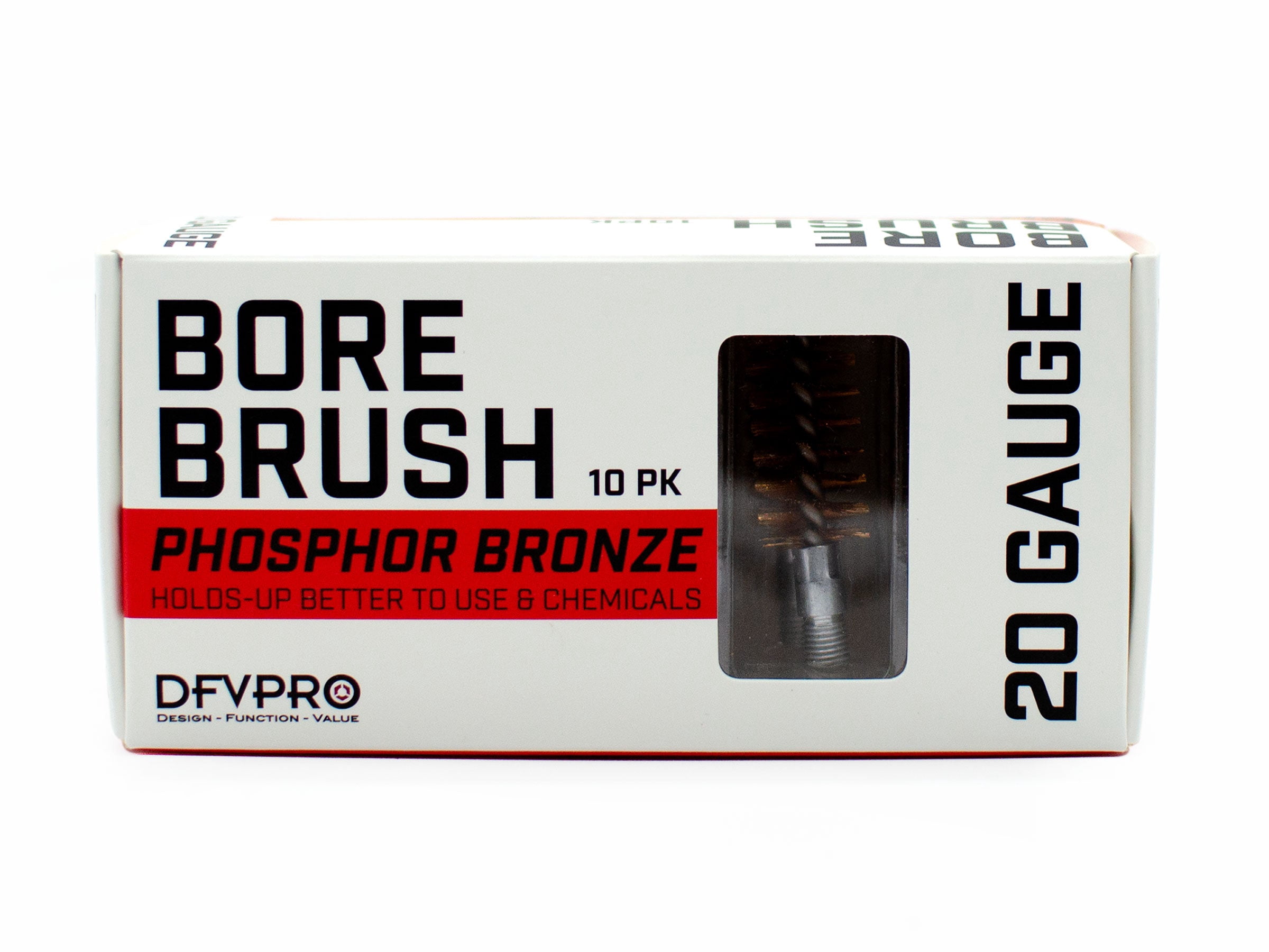 MaximalPower Bronze Bore Brush - Pack Of 2 For .308, 7.62x51mm, 7.62x39mm & Other .30 Cal Rifle Cleaning