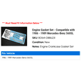 thumbnail image 2 of Engine Gasket Set - Compatible with 1986 - 1989 Mercedes-Benz 560SL 1987 1988, 2 of 2