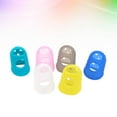 thumbnail image 2 of 25Pcs Durable Guitar Fingertip Protectors Silicone Finger Guards for Ukulele Beginner(Mixed), 2 of 9