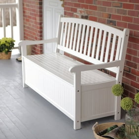 Suncast 50 Gallon Outdoor Resin Deck Storage Bench For Patio Suncast 50 Gallon Outdoor Resin Deck