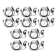 thumbnail image 1 of 10 Piezas G Auriculares Con Forma De Auricular Ptt Mic Para Pin Radio Bidireccional, 1 of 9