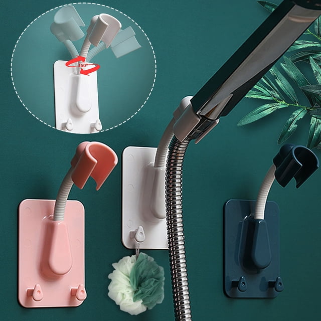 Vaidha Support de Douche Universel Multifonctionnel Mural Autocollant