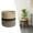 Black 20cm, variant on Basket Hanger Rope Woven Decorative Dirty Clothes Basket Laundry Storage Basket Black 30cm