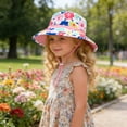 thumbnail image 6 of hengsof Baby Sun Hat Sun Protective Toddler Bucket Hat Summer Kids Beach Hats Wide Brim Outdoor Play Hat for Boys Girls, 6 of 8