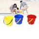 thumbnail image 3 of FELTECHELECTR 4 piezas de juguetes de arena de playa para niños, castillo de plástico, cubo de arena, juguete educativo de playa (color aleatorio), 3 of 6