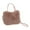 Pink, variant on Women Handbag Fuzzy Tote Bag Shoulder Bag Soft Plush Material Versatile for Work Travel Parties