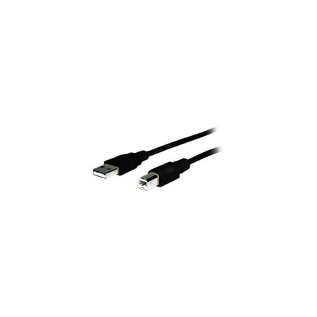 UPC: 0808447012897 | Comprehensive USB2-AB-10ST Black USB 2.0 Type A to Type B