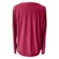 thumbnail image 5 of Plain Sweatshirts for Women 2025 Long Sleeve Lightweight Crewneck Sweatshirt Pullover Tops Fall Shirts, 5 of 6