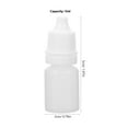 thumbnail image 3 of 30Pcs 5ml Squeezable Dropper Bottles Empty Eye Drop Bottles Eye Dripper for Eyewash ( White ), 3 of 7