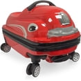 thumbnail image 1 of Tucci Kids Dashmobile 20" Red Hard-Shell Suitcase Child Ride on Type Luggage, 1 of 4