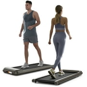 Maxkare Treadmill Walking Pad Under Desk with Remote Control Lightweight 2 in 1 Portable Treadmill 0.5-4 Speed Range for Home Office Workout