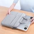 thumbnail image 2 of Guardoinrt Compact Mini Laptop Stand Adjustable Riser For Shoulder And Neck Health Dual Angle Adjustment Holder silvery, 2 of 6