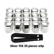 thumbnail image 4 of Scienceny Tapa de válvula de neumático de coche ABS de 20 piezas, reemplazo portátil elegante, Protector Hexagonal Universal, accesorios de Vehículos, repuestos y accesorios Mis Plata, 4 of 6