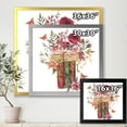thumbnail image 4 of Designart 'Wildflowers With Vintage Old Books' Farmhouse Framed Art Print, 4 of 4