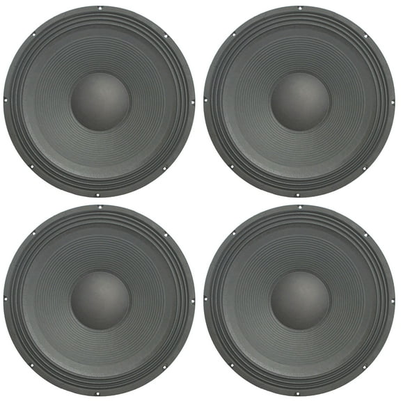 4x Harmony HA-P18WS16 Raw Replacement 18 Pro PA 1200W Sub Speaker 16 Ohm Woofer