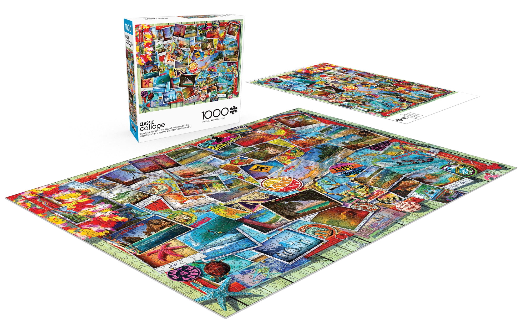 Buffalo Games 1000-Piece Beaches Around the Globe Interlocking Jigsaw Puzzle for Adults Ages 14+