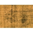 thumbnail image 1 of Ahgly Company Indoor Rectangle Abstract Orange Modern Area Rugs, 8' x 12', 1 of 4