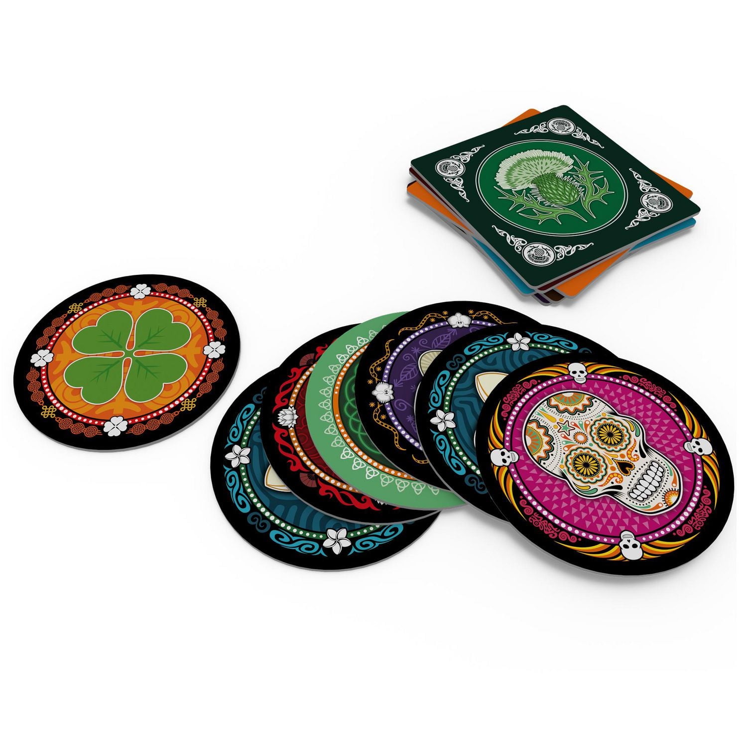Asmodee - Space Cowboys - Skull - Board Game for Adults & Children from 10 years - Bluff Game & Risk Taking - For Parties with Friends - 3 to 6 Players - 30 min - English and French