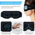 thumbnail image 4 of 3d Sleeping Mask Block Out Light Sleep Mask For Eyes Soft Sleeping Aid Eye Mask For Travel Eyeshade Night Breathable Slaapmasker, 4 of 5