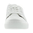 thumbnail image 3 of Charter Club Womens Palmer Faux Leather Lifestyle Casual and Fashion Sneakers, 3 of 3