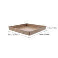 thumbnail image 2 of LABSERRON Nonstick Baking Tray Golden Carbon Steel for Baking Toast 1Pcs, 2 of 8
