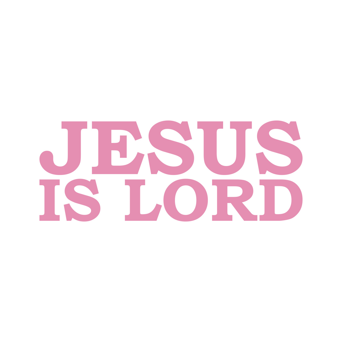 Jesus Is Lord Sticker Decal Die Cut Self Adhesive Vinyl Weatherproof Made in USA Many