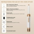thumbnail image 2 of 7-in-1 Professional Hair Styling Set with 120,000 RPM Motor - Complete Hot Air Brush Kit with Ionic Dryer, Diffuser & Auto-Curling Tools for All Hair Types, 2 of 6