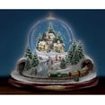 thumbnail image 5 of The Bradford Exchange Home for The Holidays Snowglobe: Lights Motion and Music Christmas Decoration by Thomas Kinkade 9.5-inches, 5 of 5