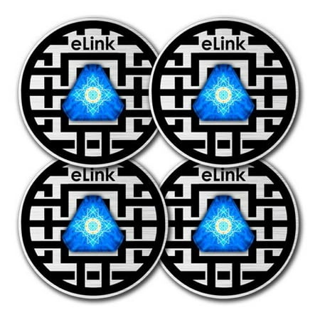 eLink EMF Cell Phone Protection Device - 4 Pack (Best Cell Phone Emf Protection)