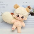 thumbnail image 3 of Muñeca de peluche de algodón Kawaii, ídolo de peluche, figura de superestrella, muñecas lindas, cuerpo gordo, vestido de mariposa, muñeca de niña que puede cambiar de ropa, regalo, 3 of 5